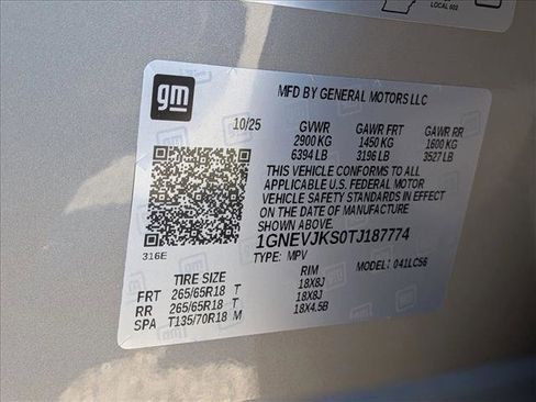 New 2026 Chevrolet Traverse Z71 w/ Driver Confidence Package image 19