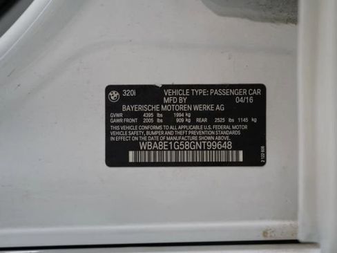 Used 2016 BMW 320i Sedan RWD image 19