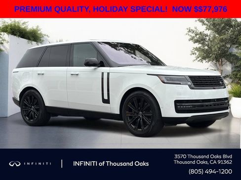 Used 2023 Land Rover Range Rover SE AWD/4WD image 1