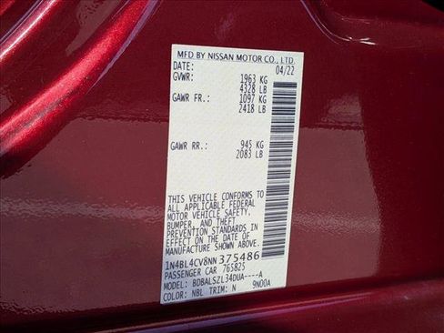 Used 2022 Nissan Altima 2.5 SR image 25