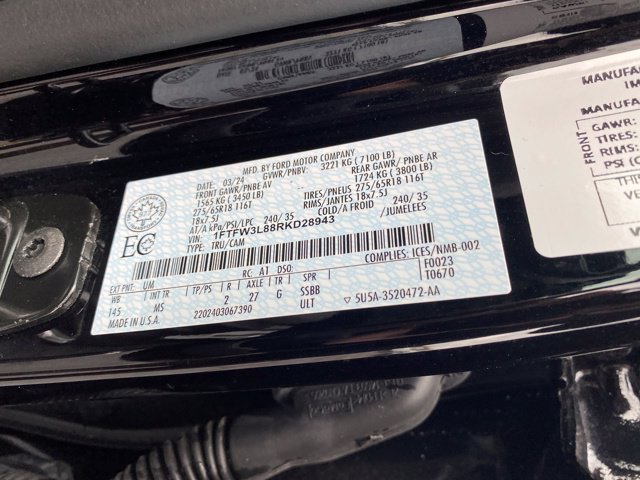Used 2024 Ford F150 XLT AWD/4WD image 25