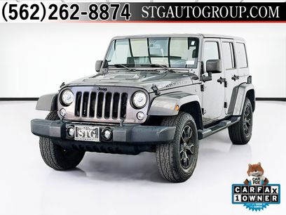 Used 2017 Jeep Wrangler Unlimited Sahara