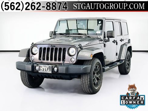 Used 2017 Jeep Wrangler Unlimited Sahara AWD/4WD image 1