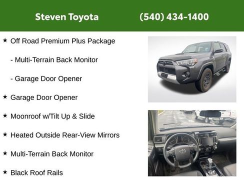Used 2023 Toyota 4Runner TRD Off-Road Premium w/ Off Road Premium Plus Package AWD/4WD image 21