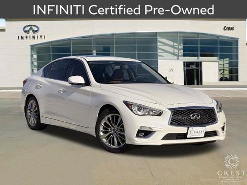 Certified 2023 INFINITI Q50 Luxe w/ Cargo Package RWD image 2
