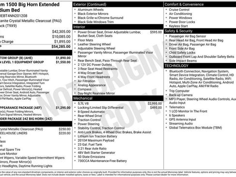 Used 2022 RAM 1500 Big Horn w/ Trailer Tow Group (B) RWD image 7