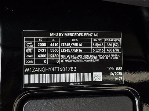 New 2026 Mercedes-Benz Sprinter 2500 image 26