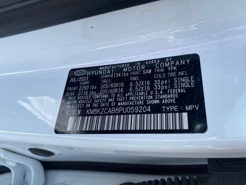 Certified 2023 Hyundai Kona SE w/ Cargo Package AWD/4WD image 25