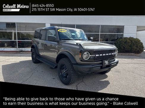 New 2026 Ford Bronco Big Bend AWD/4WD image 1