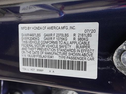 Used 2020 Acura TLX w/ Technology Package FWD image 55