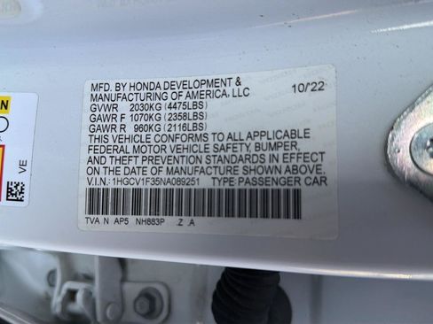 Used 2022 Honda Accord Sport image 39