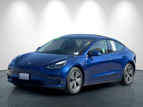 Used 2021 Tesla Model 3 Long Range AWD/4WD image 8
