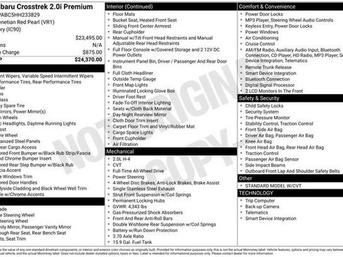 Used 2017 Subaru Crosstrek 2.0i Premium image 4