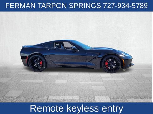 Used 2016 Chevrolet Corvette Stingray Coupe w/ Carbon Flash Badge Package image 12
