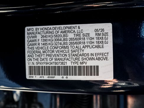 Used 2026 Honda Passport RTL image 34