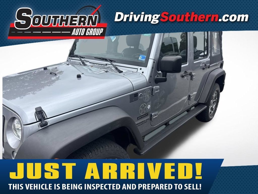Used 2017 Jeep Wrangler Unlimited Sport w/ Max Tow Package AWD/4WD image 1
