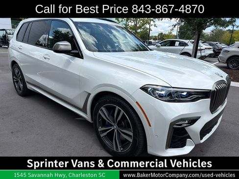 Used 2020 BMW X7 M50i w/ Luxury Seating Package AWD/4WD image 4