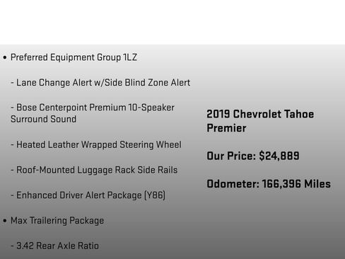 Used 2019 Chevrolet Tahoe Premier image 30