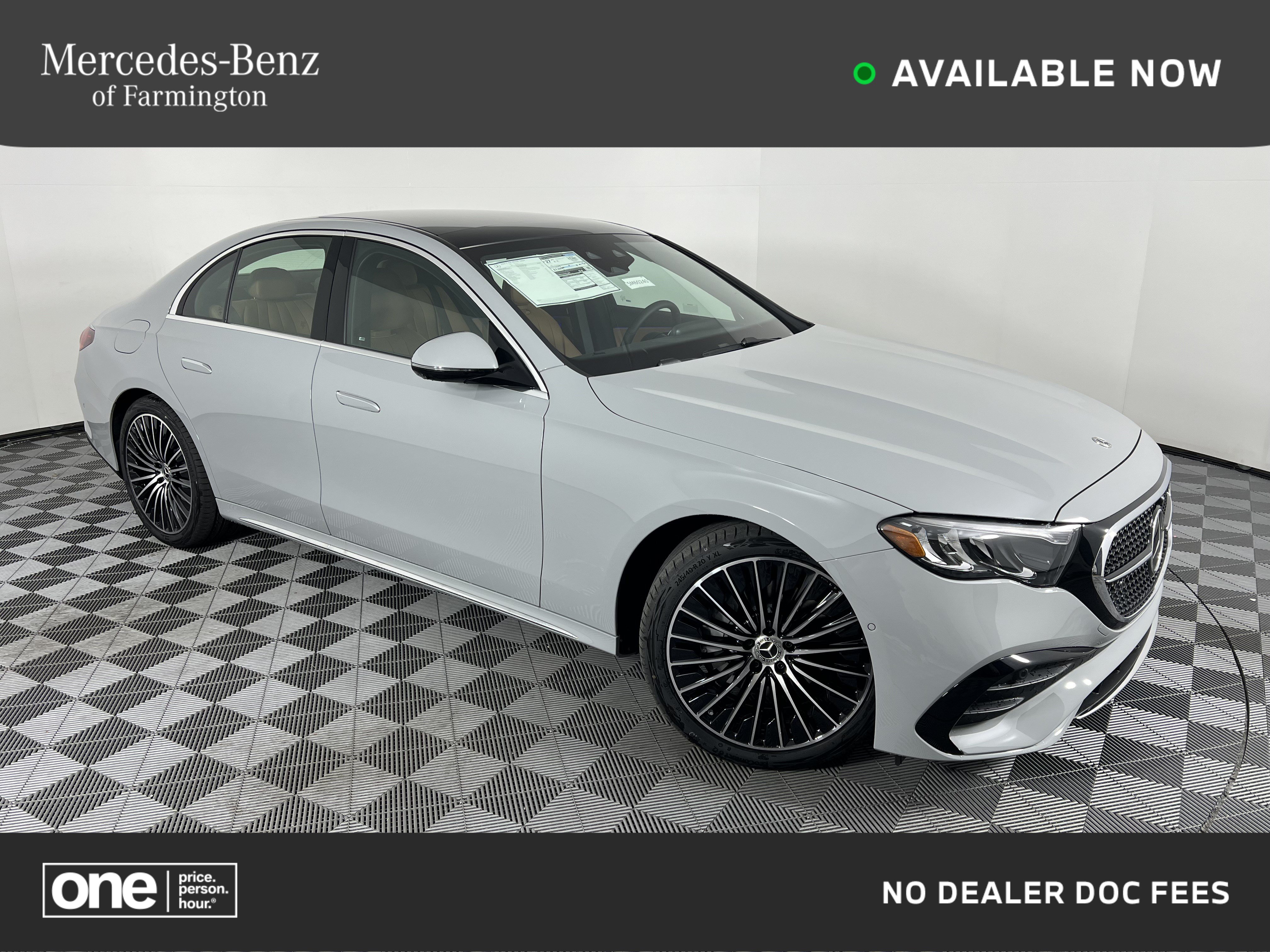 New 2026 Mercedes-Benz E 350 4MATIC Sedan image 1
