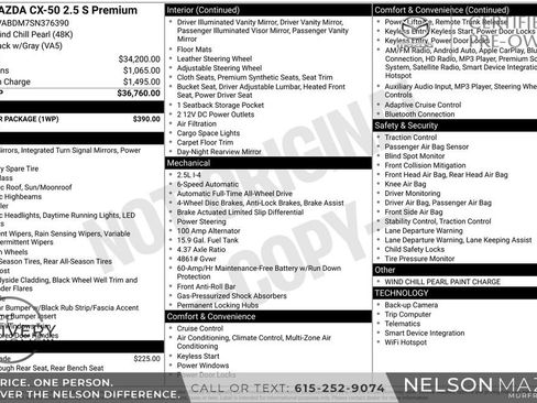 Certified 2025 MAZDA CX-50 AWD 2.5 S w/ Weather Package image 2