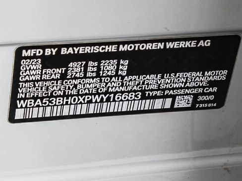 Used 2023 BMW 530i w/ M Sport Package RWD image 39
