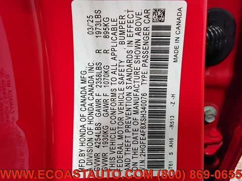 Used 2025 Honda Civic FWD Hybrid Sedan image 17