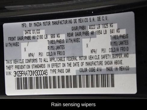 Used 2022 MAZDA MAZDA3 Sedan image 19