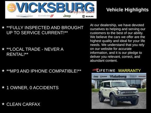 Used 2025 Ford Bronco Badlands w/ Sasquatch Package AWD/4WD image 13