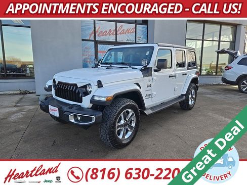 Used 2018 Jeep Wrangler Unlimited Sahara image 1