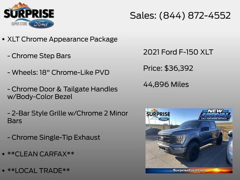 Used 2021 Ford F150 XLT w/ Equipment Group 302A High AWD/4WD image 18