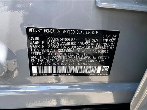 Used 2026 Honda HR-V EX-L image 16