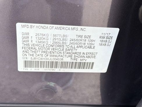 Used 2018 Acura MDX SH-AWD image 19