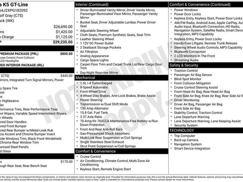 Used 2023 Kia K5 GT-Line w/ GT-Line Premium Package image 2