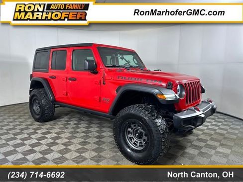 Used 2018 Jeep Wrangler Unlimited Rubicon w/ Uconnect 4C Nav & Sound Group image 1