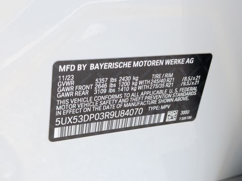 Used 2024 BMW X3 xDrive30i w/ Premium Package AWD/4WD image 39