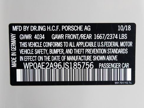 Used 2018 Porsche 911 GT2 RS image 76