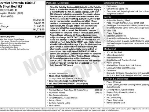 Used 2014 Chevrolet Silverado 1500 LT w/ All Star Edition RWD image 18