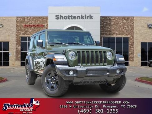 Used 2022 Jeep Wrangler Unlimited Sport AWD/4WD image 1