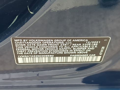 Used 2022 Volkswagen Passat 2.0T SE image 34