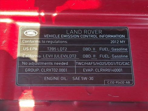 Used 2012 Land Rover Range Rover Evoque Pure Premium AWD/4WD image 13