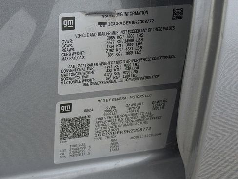 Used 2024 Chevrolet Silverado 1500 Custom image 34