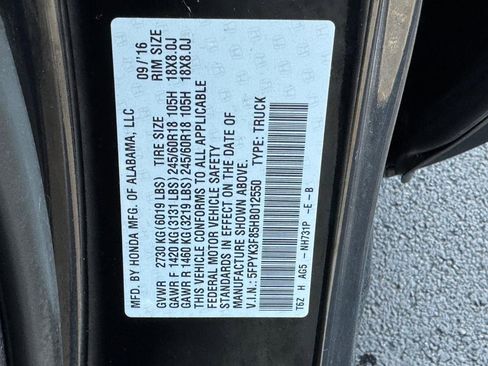 Certified 2017 Honda Ridgeline Black Edition image 28