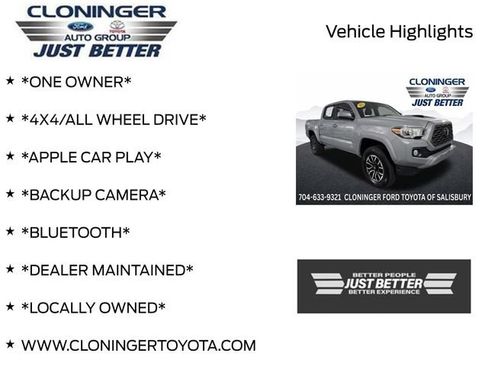 Used 2021 Toyota Tacoma TRD Sport w/ Technology Package AWD/4WD image 3