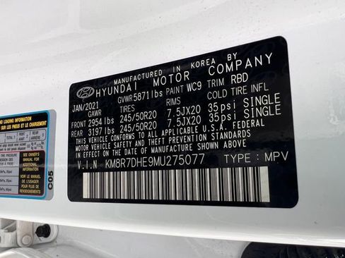 Used 2021 Hyundai Palisade Calligraphy AWD/4WD image 43