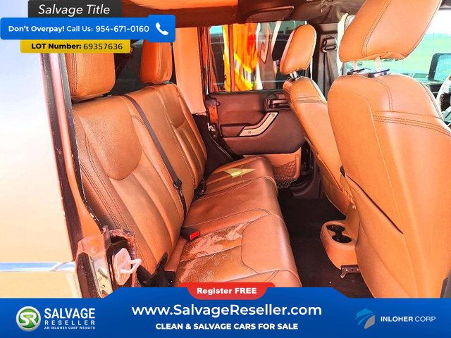 Used 2017 Jeep Wrangler Unlimited Sahara w/ Connectivity Group AWD/4WD image 15