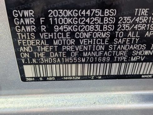 Certified 2025 Acura ADX A-Spec FWD image 21