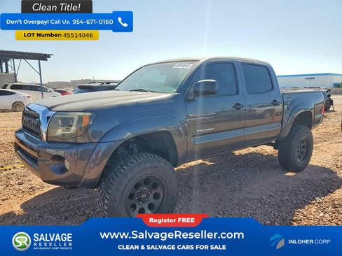 Used 2011 Toyota Tacoma 4x4 Double Cab w/ SR5 Pkg #2 image 1
