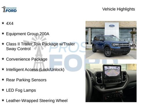 Used 2023 Ford Bronco Sport Big Bend w/ Convenience Package AWD/4WD image 5