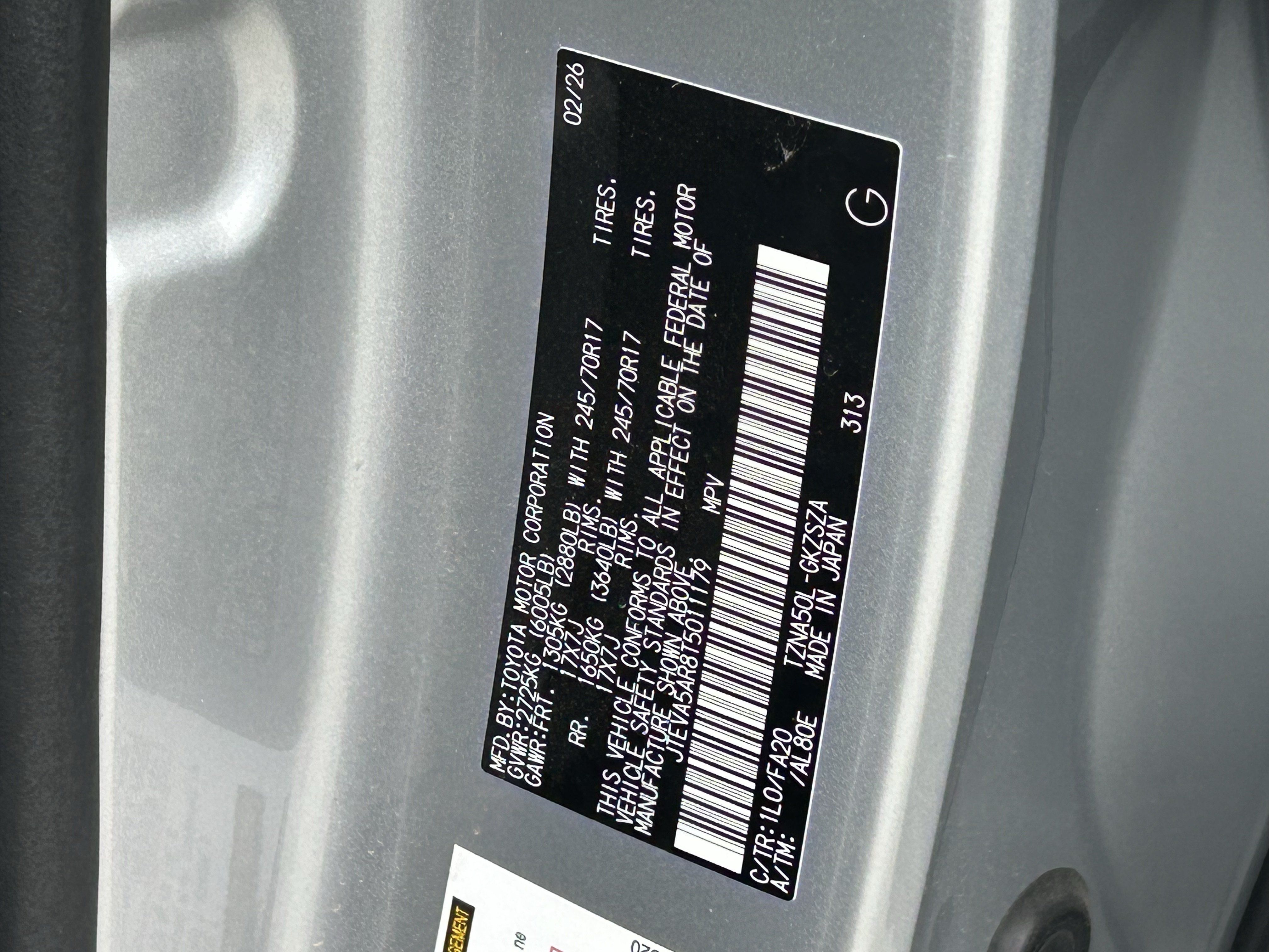 Certified 2026 Toyota 4Runner SR5 RWD image 31