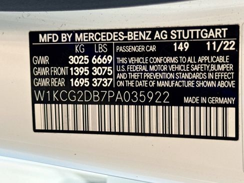 Certified 2023 Mercedes-Benz EQS 450+ Sedan image 30